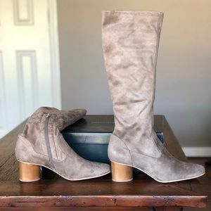 Bernardo 1946 DEA Taupe Suede Boot